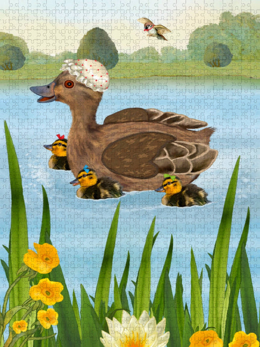 Meine Ente Elli - CALVENDO Foto-Puzzle'