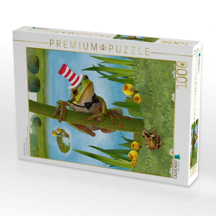 Mein Frosch Fridolin - CALVENDO Foto-Puzzle'