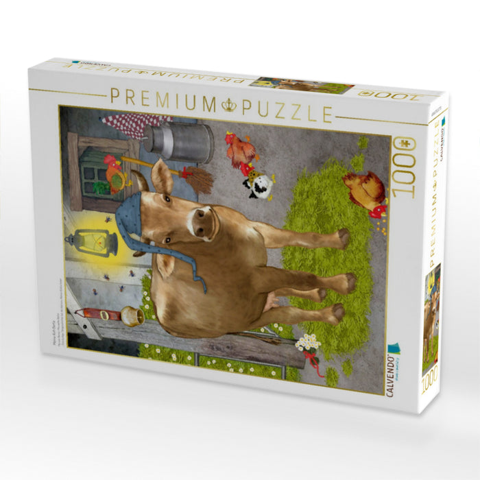 Meine Kuh Berta - CALVENDO Foto-Puzzle'