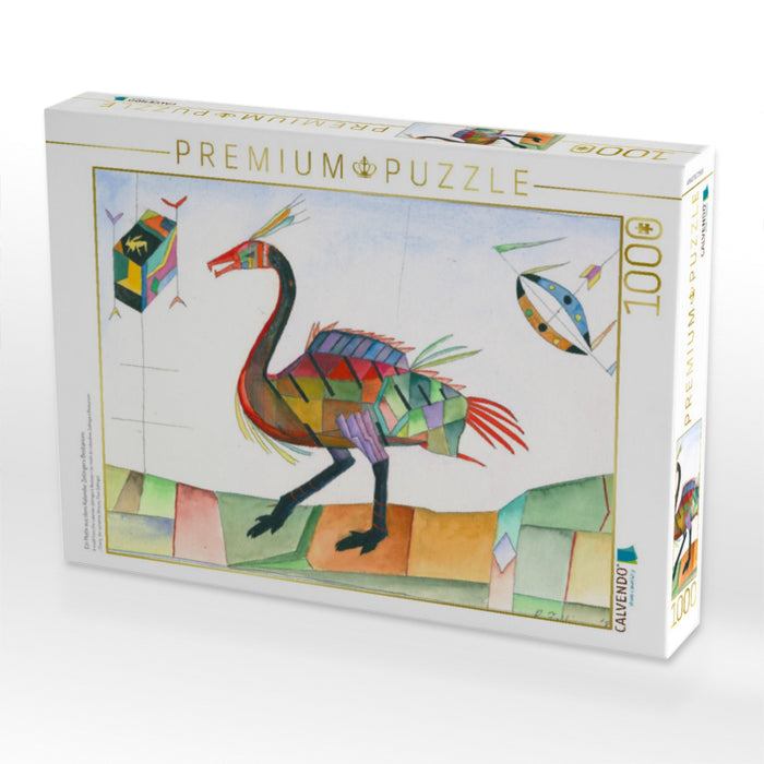 Ein Motiv aus dem Kalender Zeitingers Bestiarium - CALVENDO Foto-Puzzle'