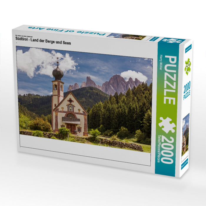 Ein Motiv aus dem Kalender Südtirol - Land der Berge und Seen 2000 Teile Puzzle quer - CALVENDO Foto-Puzzle'