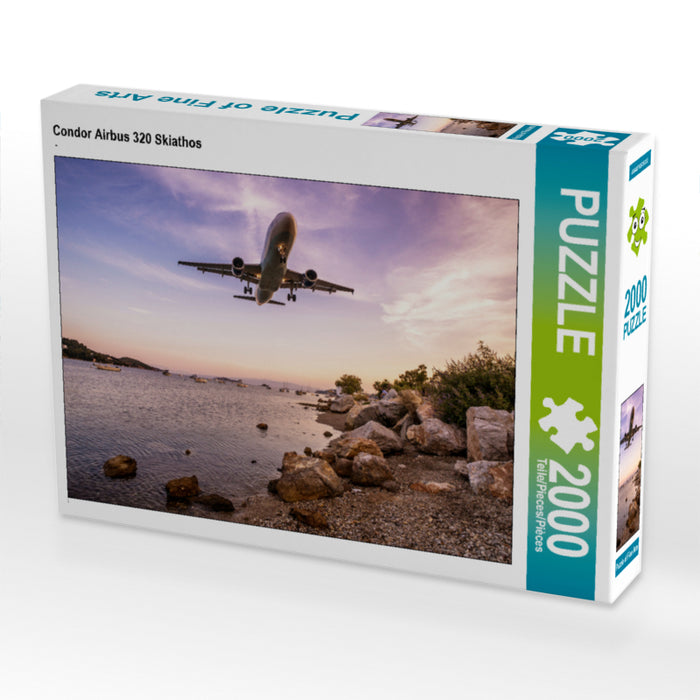Condor Airbus 320 Skiathos - CALVENDO photo puzzle 