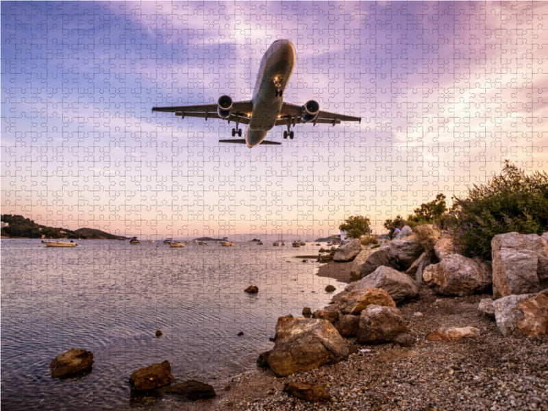 Condor Airbus 320 Skiathos - CALVENDO photo puzzle 