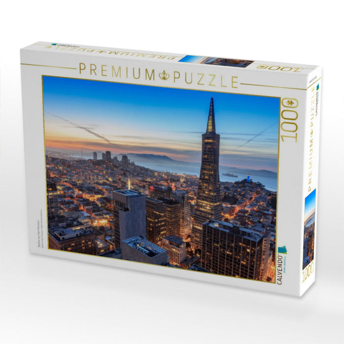 Skyline von San Francisco - CALVENDO Foto-Puzzle'