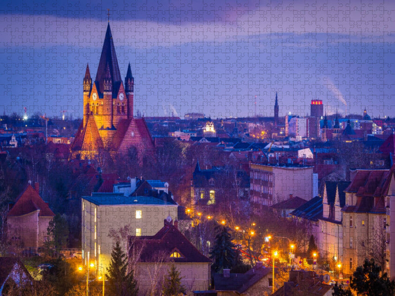 Paul's Church in Halle-Saale - CALVENDO photo puzzle 