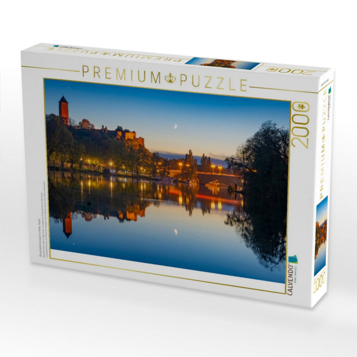 Burg Giebichenstein in Halle-Saale 2000 Teile Puzzle quer - CALVENDO Foto-Puzzle'