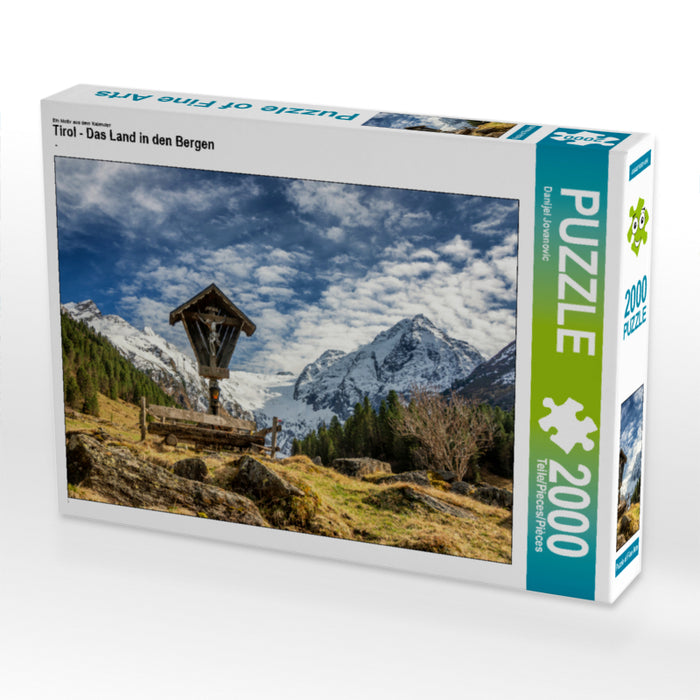 Ein Motiv aus dem Kalender Tirol - Das Land in den Bergen 2000 Teile Puzzle quer - CALVENDO Foto-Puzzle'