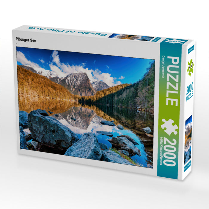 Piburger See 2000 Teile Puzzle quer - CALVENDO Foto-Puzzle'