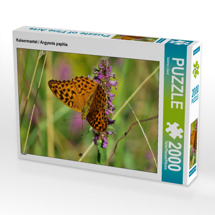 Kaisermantel / Argynnis paphia 2000 Teile Puzzle quer - CALVENDO Foto-Puzzle'