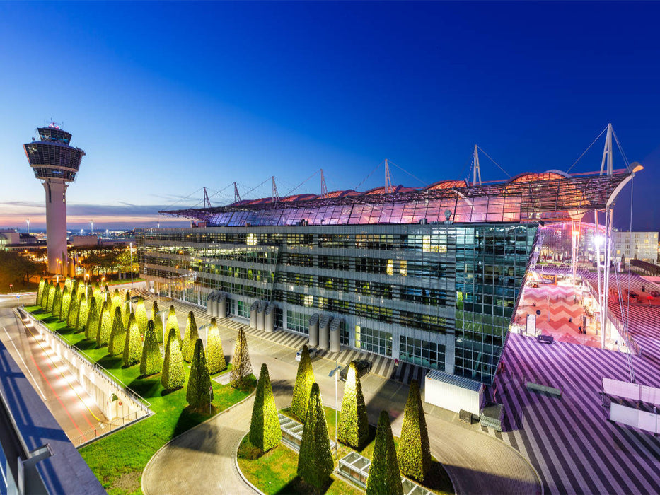 Flughafen München in Deutschland - CALVENDO Foto-Puzzle'
