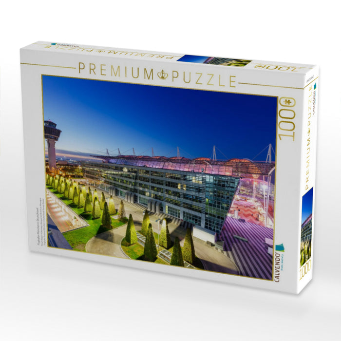 Flughafen München in Deutschland - CALVENDO Foto-Puzzle'