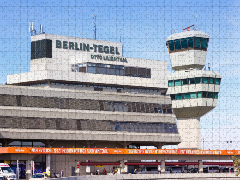 Flughafen Berlin-Tegel - CALVENDO Foto-Puzzle'
