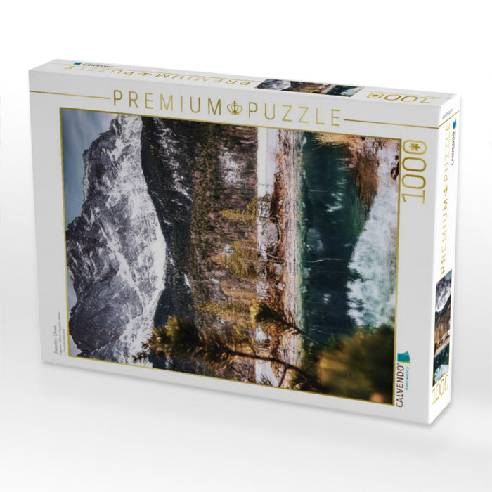 Zugspitze / Eibsee - CALVENDO Foto-Puzzle'