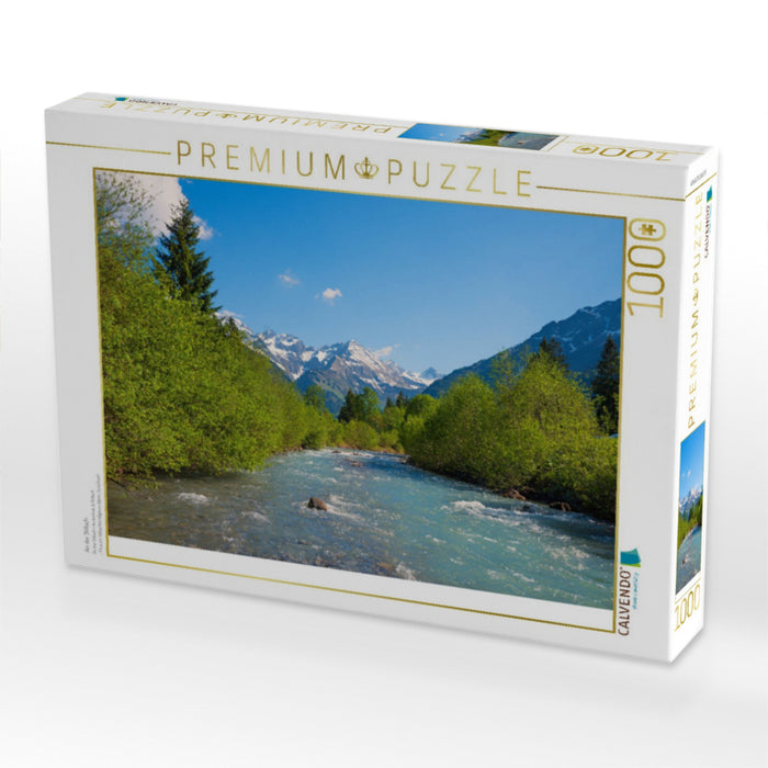 An der Stillach - CALVENDO Foto-Puzzle'