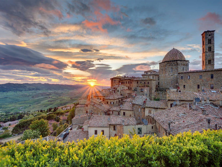 Volterra in der Toskana - CALVENDO Foto-Puzzle'