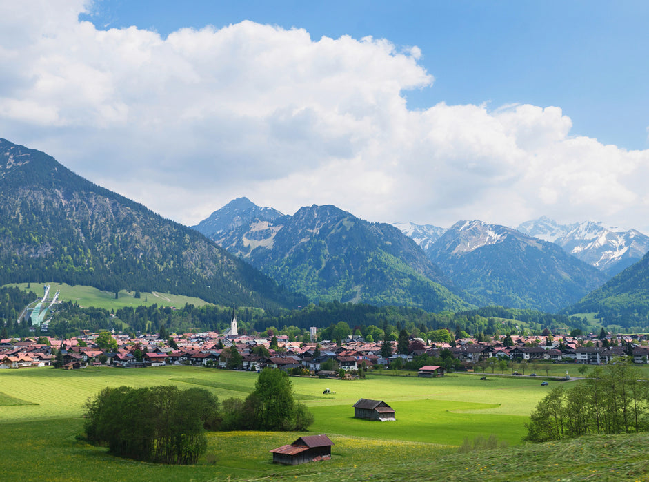 Station climatique d'Oberstdorf - Puzzle photo CALVENDO 