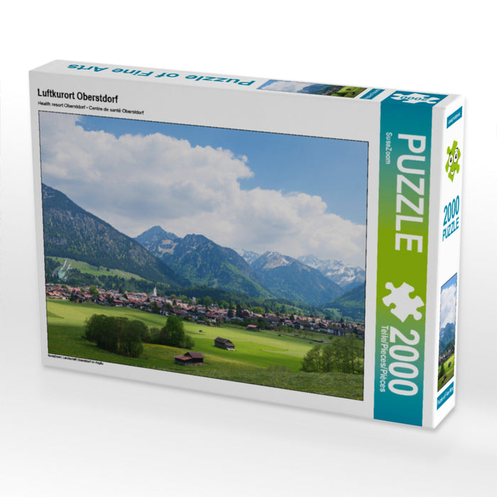 Station climatique d'Oberstdorf - Puzzle photo CALVENDO 