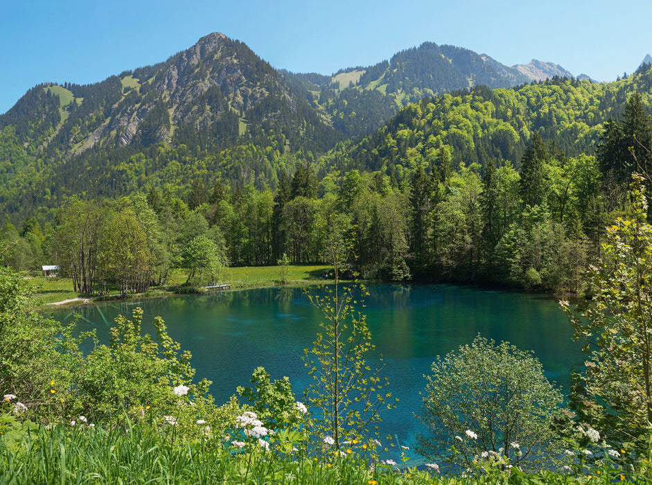 Christlessee im Trettachtal 2000 Teile Puzzle quer - CALVENDO Foto-Puzzle'