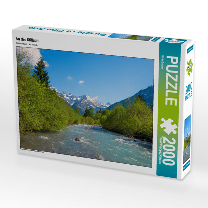 An der Stillach 2000 Teile Puzzle quer - CALVENDO Foto-Puzzle'