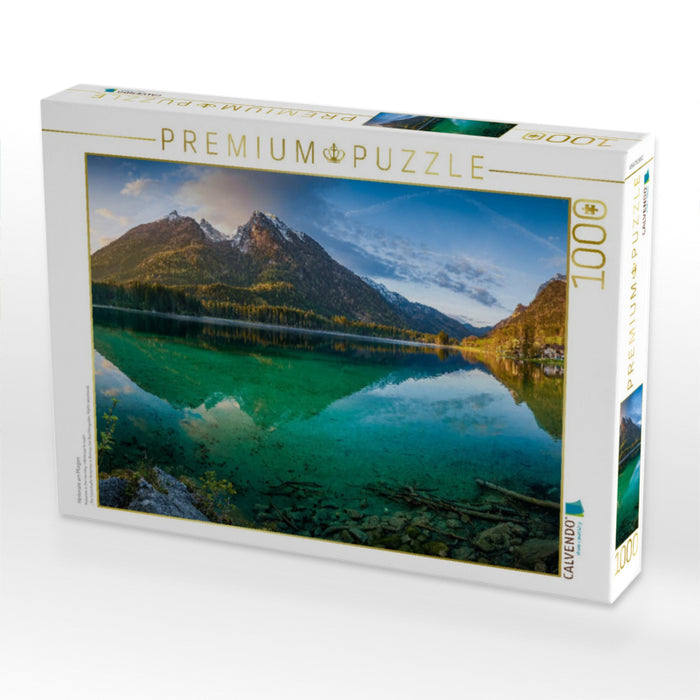 Hintersee am Morgen - CALVENDO Foto-Puzzle'