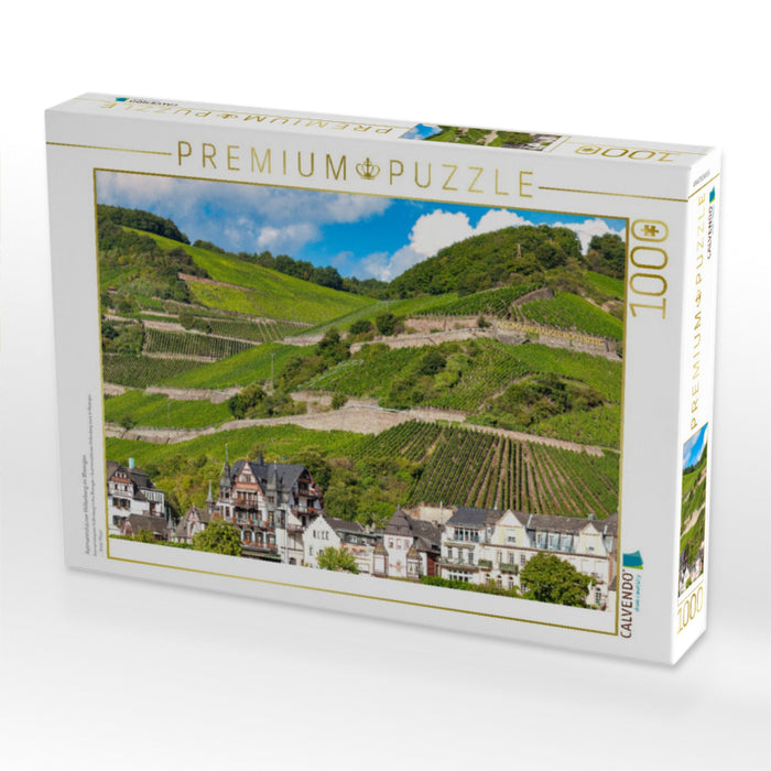 Assmannshäuser Höllenberg im Rheingau - CALVENDO Foto-Puzzle'