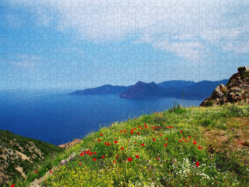 Frühling im Golf von Porto - Korsika - CALVENDO Foto-Puzzle'