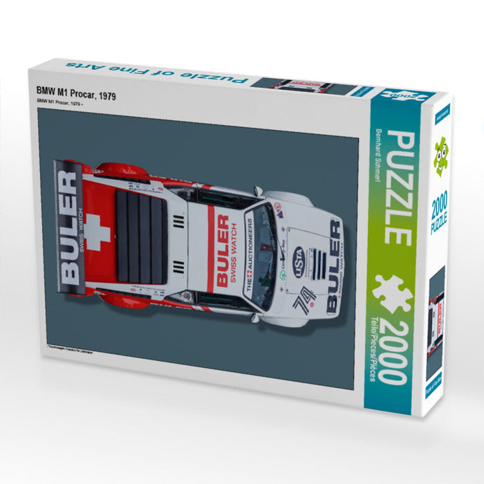 BMW M1 Procar, 1979 - CALVENDO photo puzzle 