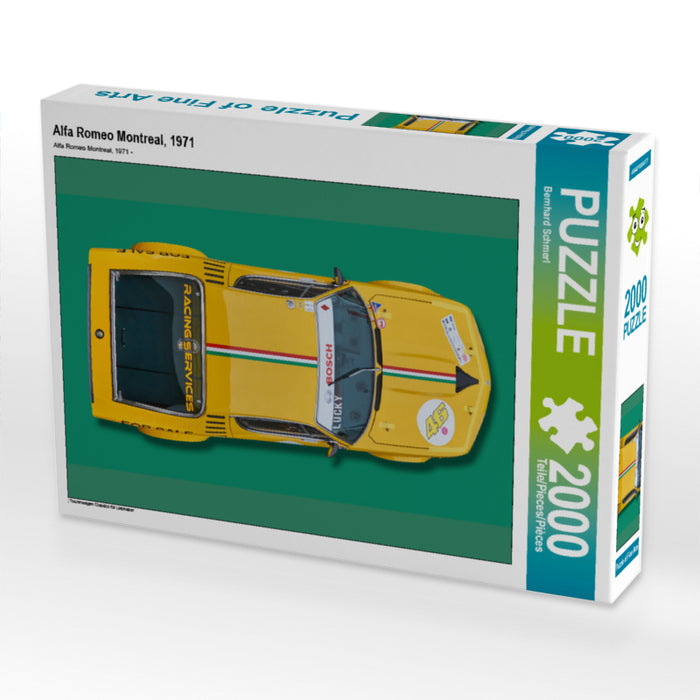 Alfa Romeo Montreal, 1971 2000 Teile Puzzle quer - CALVENDO Foto-Puzzle'
