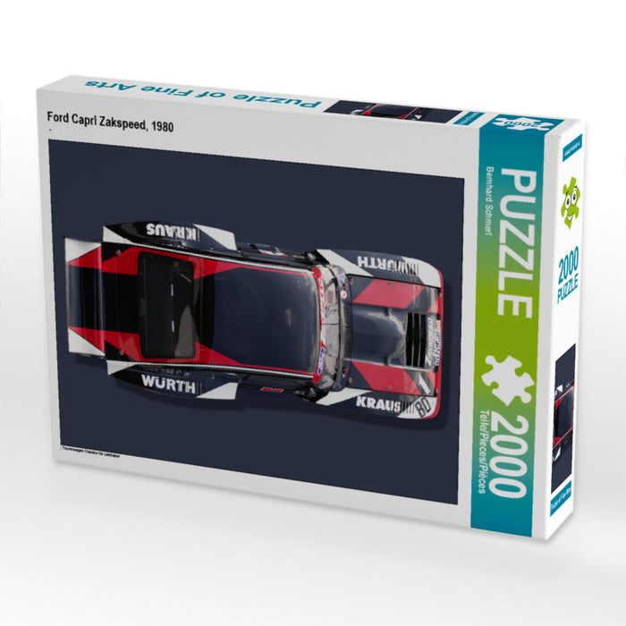 Ford Capri Zakspeed, 1980 2000 Teile Puzzle quer - CALVENDO Foto-Puzzle'