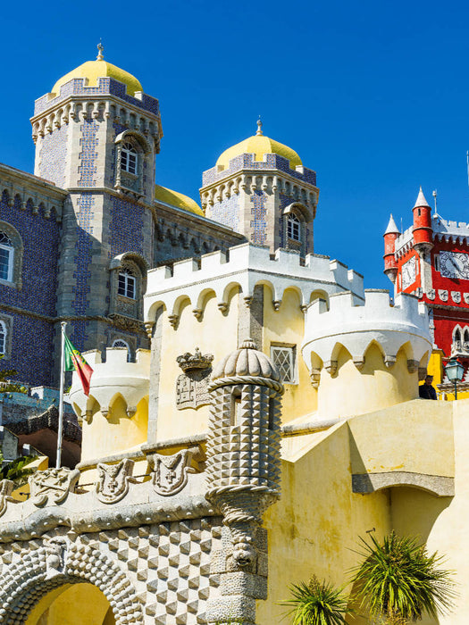 Der Palácio Nacional da Pena in Sintra - CALVENDO Foto-Puzzle'