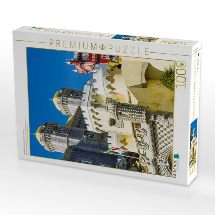 Der Palácio Nacional da Pena in Sintra - CALVENDO Foto-Puzzle'