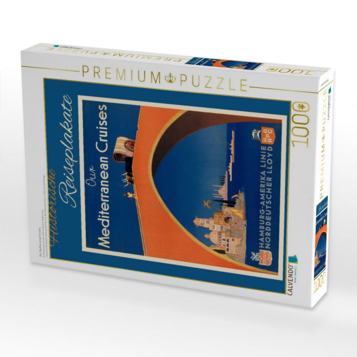 Our Mediterranean Cruises - CALVENDO Foto-Puzzle'