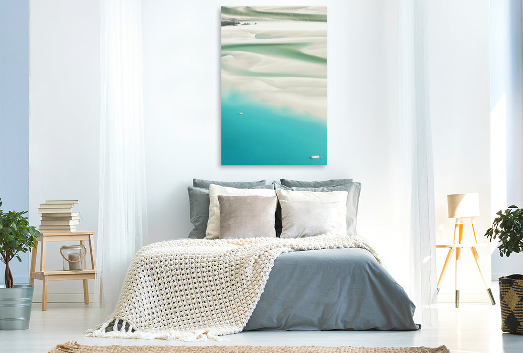 Premium textile canvas Premium textile canvas 80 cm x 120 cm high Sea to dream 