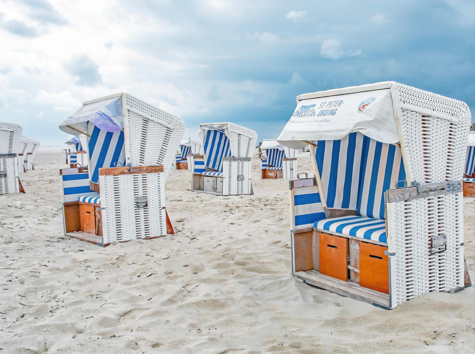 Strandkörbe 2000 Teile Puzzle quer - CALVENDO Foto-Puzzle'