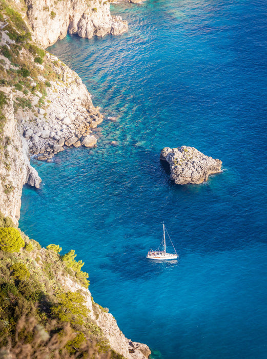 Bucht von Faraglione auf Capri, Italien - CALVENDO Foto-Puzzle'