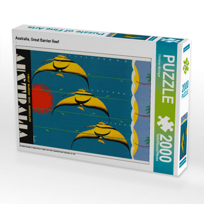 Australia, Great Barrier Reef 2000 Teile Puzzle hoch - CALVENDO Foto-Puzzle'