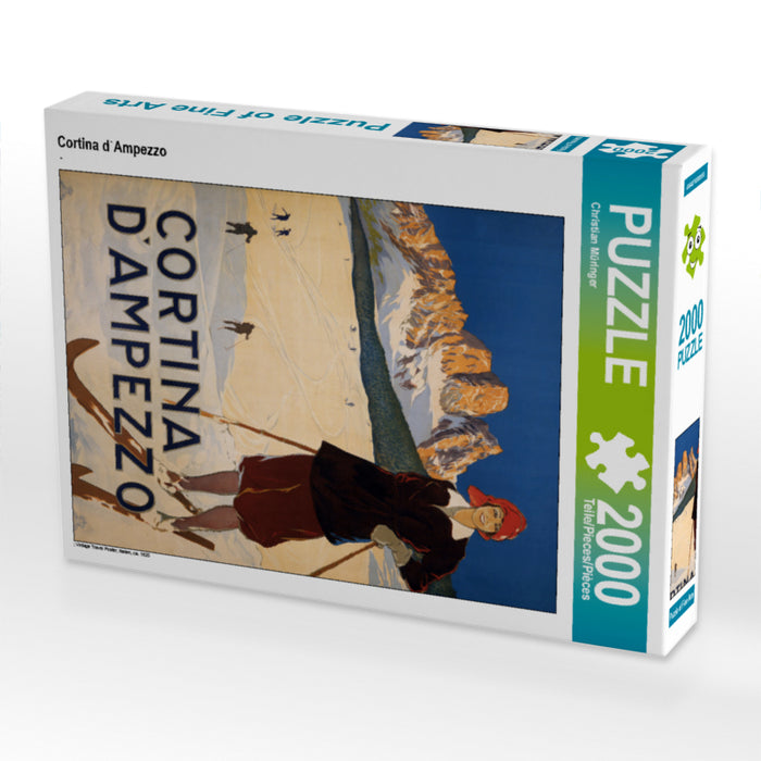 Cortina d`Ampezzo - Puzzle photo CALVENDO 