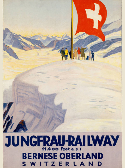 Jungfrau Railway - CALVENDO photo puzzle 