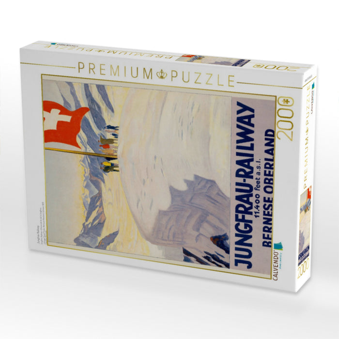 Jungfrau Railway - CALVENDO photo puzzle 