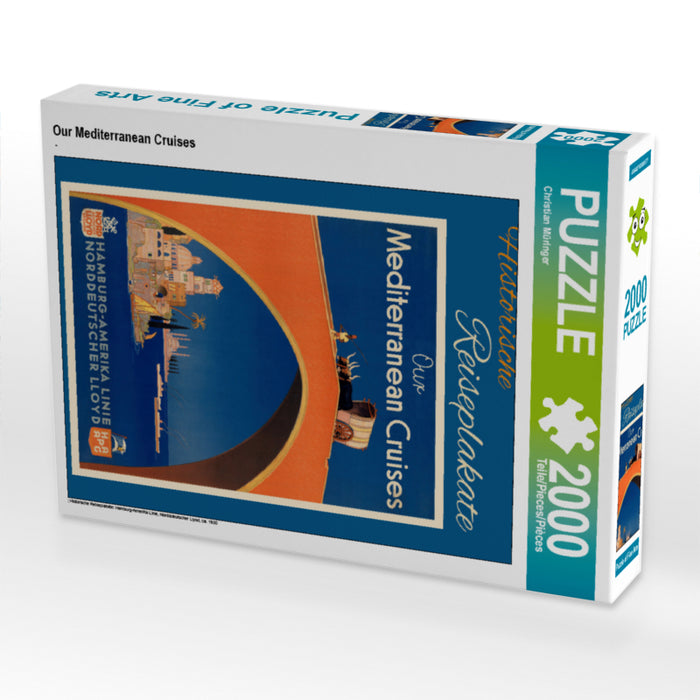 Our Mediterranean Cruises 2000 Teile Puzzle hoch - CALVENDO Foto-Puzzle'