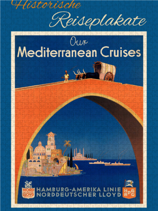 Our Mediterranean Cruises 2000 Teile Puzzle hoch - CALVENDO Foto-Puzzle'