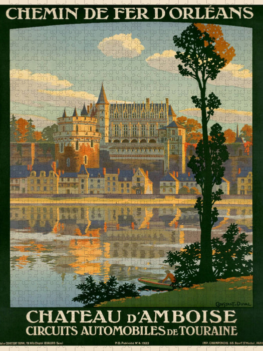 Chateau d`Amboise - CALVENDO Foto-Puzzle'