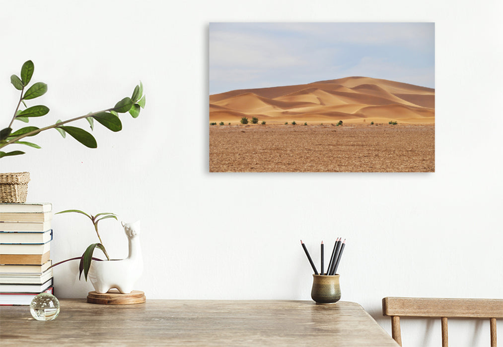 Premium textile canvas Premium textile canvas 120 cm x 80 cm across sand matter 