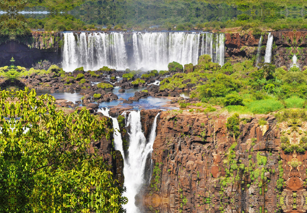 Premium textile canvas Premium textile canvas 120 cm x 80 cm landscape Impressive 