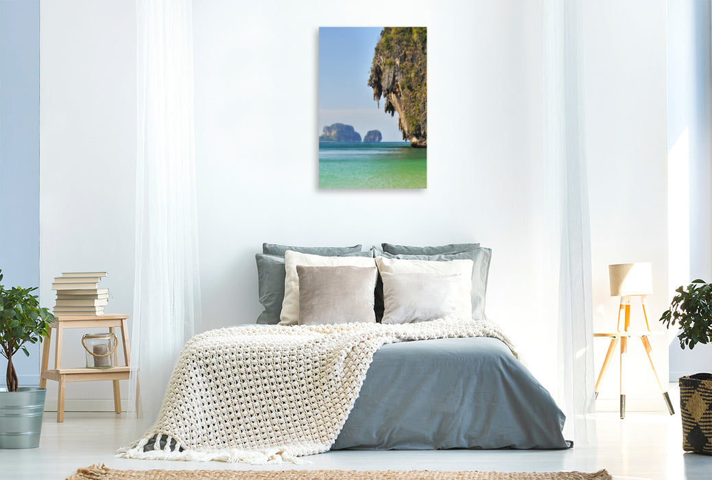 Premium textile canvas Premium textile canvas 80 cm x 120 cm high Krabi 