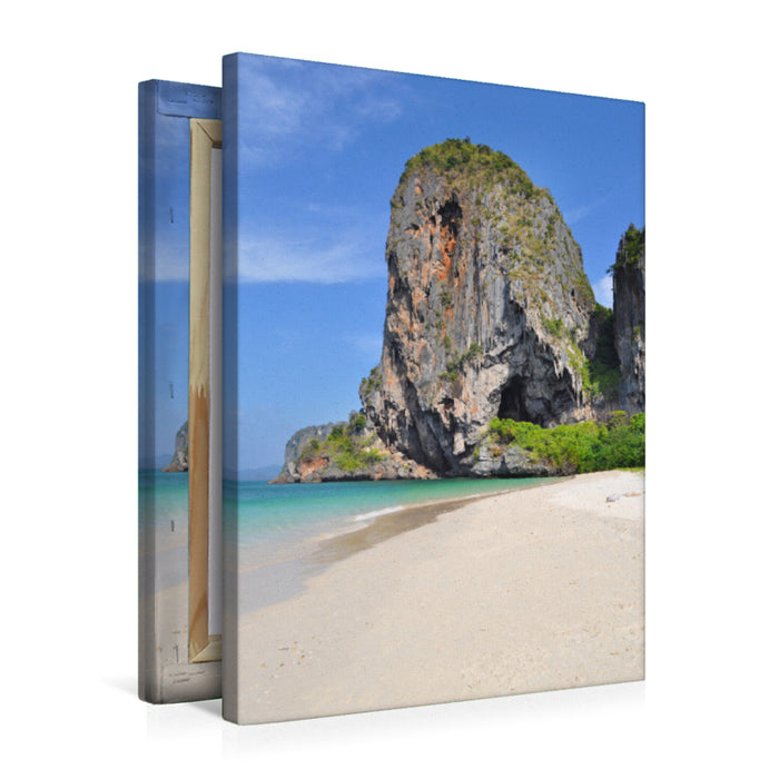 Premium Textil-Leinwand Krabi Beach