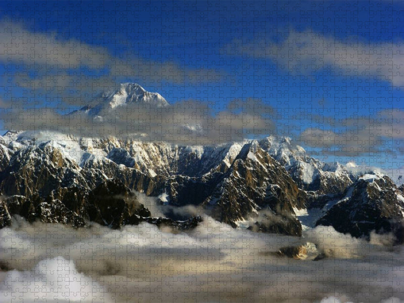 Anflug zum Denali - CALVENDO Foto-Puzzle'