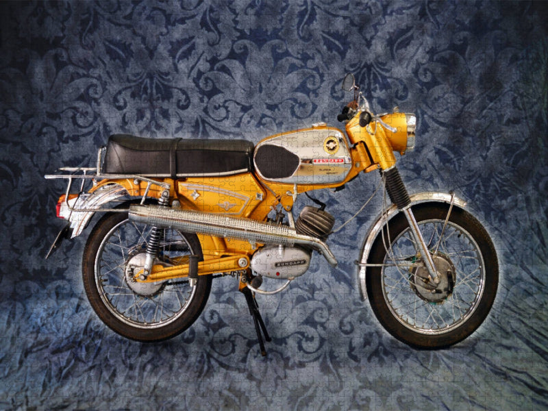 Zündapp KS50 Super Sport Baujahr 1970 - CALVENDO Foto-Puzzle'