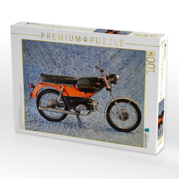 Kreidler Florett RS K54/53 Baujahr 1973 - CALVENDO Foto-Puzzle'