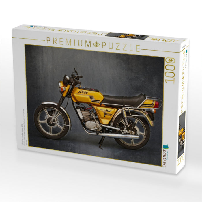 KTM 50 Comet RSW Baujahr 1978 - CALVENDO Foto-Puzzle'